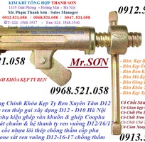 7 Kẹp ty ren D12 kiểu lò xo ghép ván khuôn hà nội  Thanh Sơn có tay công chỉnh kẹp én D12