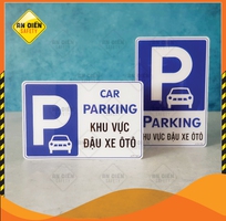 Biển báo an điền - car parking - khu vực đậu xe ô tô