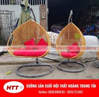 4 Nội thất cafe nhựa đúc, nhựa giả mây, xích đu giá xưởng tại Cà Mau