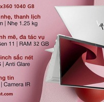 HP EliteBook X360  1040 G8 i7-1185G7 Ram 32Gb SSD 512Gb 14″ FHD Touch LikeNew