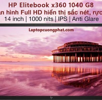 11 HP EliteBook X360  1040 G8 i7-1185G7 Ram 32Gb SSD 512Gb 14″ FHD Touch LikeNew