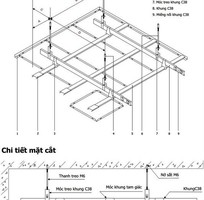 4 Trần nhôm tiêu âm, giá rẻ