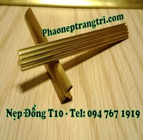 2 Nẹp Đồng Trang Trí Nội Thất, Chống Trơn Trượt Cầu Thang