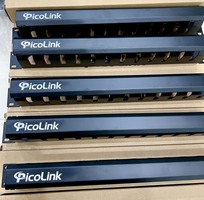 1 Phân phối Patch Panel Thanh đấu nối Thanh quản lý cáp mạng 1U PicoLink giá rẻ có VAT