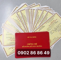 1 Khóa học KẾ TOÁN TRƯỞNG tại Vũng tàu, Cấp chứng chỉ Bộ Tài Chính