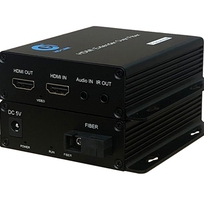 1 Bộ chuyển đổi HDMI qua cáp quang 1FO Model: HL-HDMI-1F-20T/R sản phẩm chính hãng HO-LINK Bảo hành 12