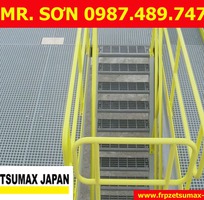 18 Tấm sàn FRP ,lưới sợi thủy tinh, Sàn FRP kháng hóa chất, chống ăn mòn, composite - Mới 100