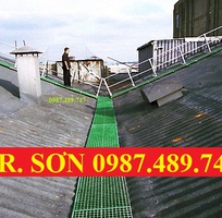 7 Mua sàn thao tác solar, Sàn chống trượt lót trên mái nhà máy - mới 100