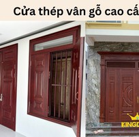 Cửa thép vân gỗ tại Nha Trang