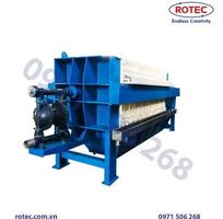 Rotec Việt Nam bàn giao máy ép bùn khung bản tháo rũ khung tự động công nghệ mới cho khách hàng công