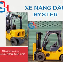 Cho thuê và bán xe nâng dầu Hyster 3 tấn