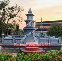 101  Mẫu tháp thờ cốt đẹp   Xây tháp thờ tro cốt, hài cốt bằng đá theo phong thủy