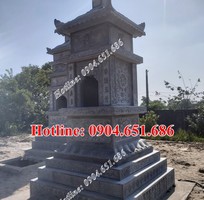 1 101  Mẫu tháp thờ cốt đẹp   Xây tháp thờ tro cốt, hài cốt bằng đá theo phong thủy