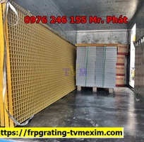 9 Mua sàn lót nhựa composite frp grating chống ăn mòn, chống cháy lan, vĩ nhựa, tấm chống trượt frp