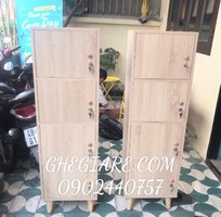 3 Tủ locker mini 4 cánh màu sồi cao 130cm, 850k , free ship hcm