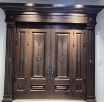 Cửa Thép Vân Gỗ Giá Rẻ
