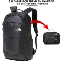 Balo xếp gọn đa năng tiện dụng TNF Glam Daypack Lightweight 20L
