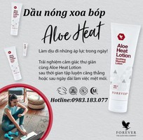 Kem massage trị đau nhức Aloe Heat Lotion