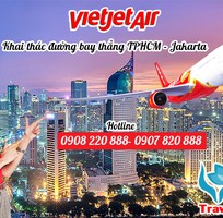Vietjet Air mở đường bay thẳng từ TP Hồ Chí Minh đi Jakarta