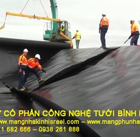 Màng chống thấm HDPE, bạt lót hồ, bạt HDPE nuôi tôm cá,bạt lót hồ Bình Minh, bạt trải hồ