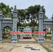 2 Thiết kế xây cổng đá nhà thờ họ tại Bắc Giang   Cổng tam quan Bắc Giang