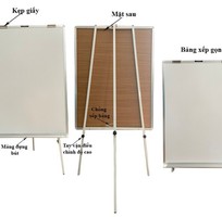 Bảng Flipchart 3 chân viết bút lông Bavico - KT 0.6x0.8m