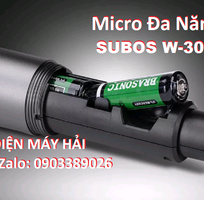 1 Micro đa năng Subos W-303 hàng cao cấp, chống hú, hát hay, nhẹ tiếng
