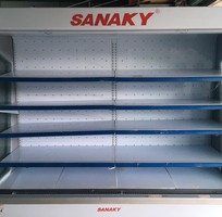 1 Tủ mát siêu thị Sanaky 1000 lít VH-20HP, mới 86 nguyên zin bảo hành 3 tháng.