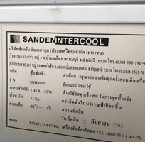 2 Tủ Đông 1 ngăn Sanden Intercool 200 lít SNH-0205, 91 nguyên zin bảo hành 06 tháng.