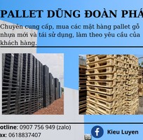 CHUYÊN CUNG CẤP SẢN XUẤT pallet và thùng gỗ theo yêu cầu