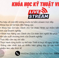 Khóa học Đào tạo Kỹ thuật viên Livestream  Cơ bản   Nâng cao