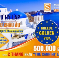 Đầu tư bất động sản Hy Lạp 500k euro nhận ngay Golden visa Châu Âu