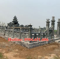 6 22 Khuôn viên khu lăng mộ gia đình đẹp tại Tuyên Quang hợp phong thủy