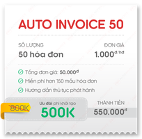Phần mềm Hóa đơn điện tử Auto Invoice