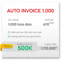 5 Phần mềm Hóa đơn điện tử Auto Invoice