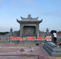 2 Mẫu lăng thờ đá đẹp bán tại Lai Châu   Lăng mộ đá gia đình tại Lai Châu