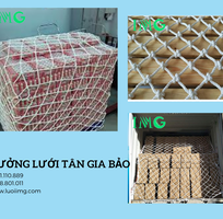 Lưới ràng hàng được vật liệu tốt giúp ràng buộc hàng hóa nhỏ nhanh chóng, an toàn trên pallet.