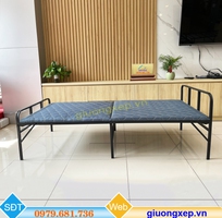 1 Giường Gấp khung sắt - giường dự phòng - giường trẻ em