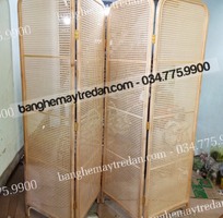 3 Bình phong trang trí bằng mây tự nhiên