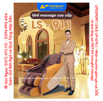 Ghế Massage Cao Cấp LifeSport LS-911   Trả góp 0