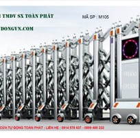 Chuyên cung cấp và lắp đặt cổng xếp tự động tại Bình Định
