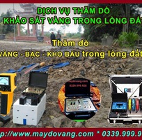 Dịch vụ khảo sát thăm dò VÀNG - BẠC - KHO BÁU trong lòng đất