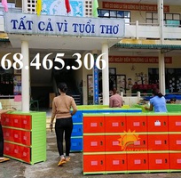 Tủ đựng cặp mầm non bằng nhựa 30 30cm dày bền, chất lượng cao