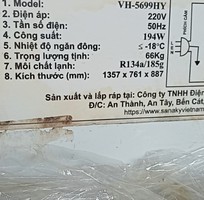 6 Biên Hòa thanh lý tủ đông suốt 560lit SANAKY còn mới 6 Biên Hòa thanh lý tủ đông suốt 560lit SANAKY còn mới