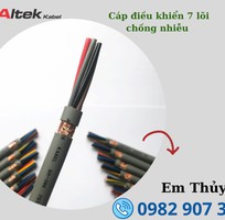 Cáp điều khiển 7 lõi sợi mềm tiêu chuẩn Đức