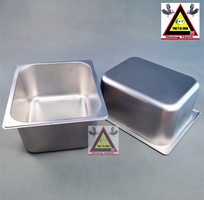 Khay inox đựng thực phẩm GN 1/2