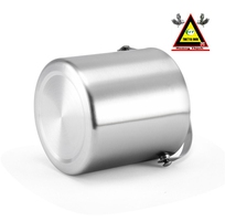 2 Xô đá inox 2 lớp để bàn - Xô inox cách nhiệt