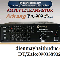 Amply Arirang PA-909 Plus hỗ trợ Bluetooth 5.0, cổng quang Optical