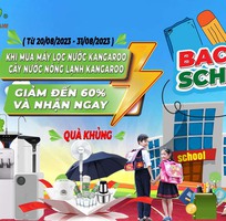 Back To School 2023   Nâng cấp sức khỏe   Đổi mới tương lai - Kangaroo