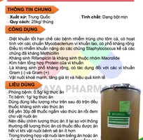 Rifampicin 98   Nguyên liệu sản xuất thủy sản, thú y